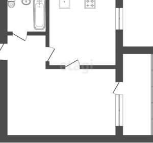 1-к квартира, вторичка, 30м2, 5/6 этаж