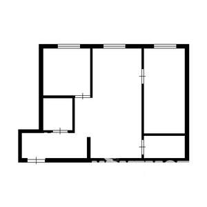 2-к квартира, вторичка, 44м2, 5/5 этаж