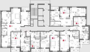 3-к квартира, вторичка, 90м2, 12/24 этаж