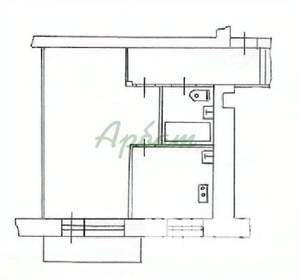 1-к квартира, вторичка, 32м2, 2/5 этаж