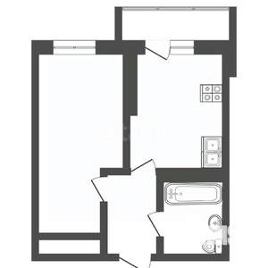 1-к квартира, вторичка, 32м2, 15/17 этаж