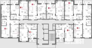 1-к квартира, вторичка, 47м2, 2/22 этаж