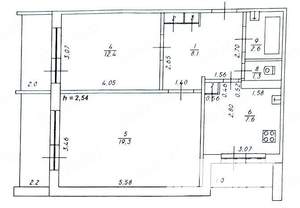 2-к квартира, вторичка, 57м2, 5/9 этаж