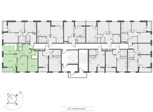 3-к квартира, вторичка, 70м2, 16/17 этаж