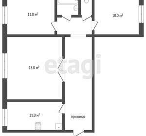 3-к квартира, вторичка, 67м2, 8/9 этаж
