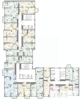 2-к квартира, вторичка, 63м2, 9/12 этаж