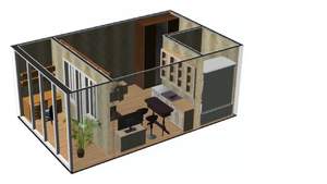 Студия квартира, вторичка, 25м2, 2/2 этаж