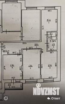 3-к квартира, вторичка, 80м2, 7/16 этаж