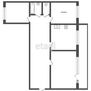 3-к квартира, вторичка, 64м2, 6/9 этаж
