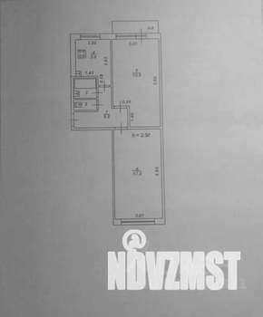 2-к квартира, вторичка, 50м2, 2/5 этаж