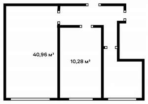 2-к квартира, вторичка, 45м2, 1/5 этаж