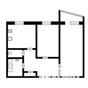 2-к квартира, вторичка, 61м2, 8/12 этаж