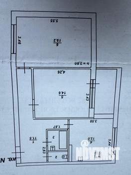 2-к квартира, вторичка, 63м2, 2/10 этаж