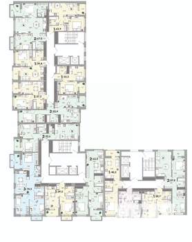 2-к квартира, вторичка, 67м2, 3/12 этаж