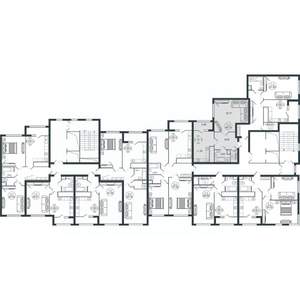 1-к квартира, сданный дом, 48м2, 11/16 этаж