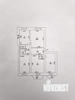4-к квартира, вторичка, 97м2, 3/3 этаж