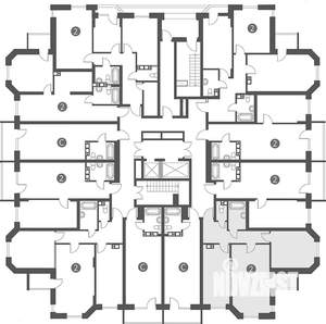 2-к квартира, вторичка, 71м2, 3/17 этаж