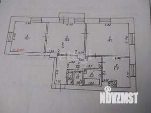 3-к квартира, вторичка, 72м2, 4/5 этаж