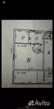 3-к квартира, вторичка, 56м2, 2/2 этаж