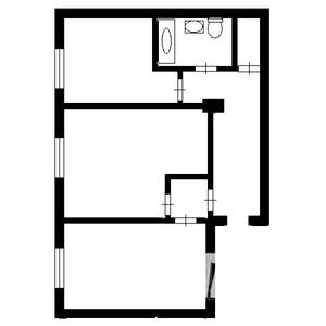 2-к квартира, вторичка, 58м2, 4/10 этаж