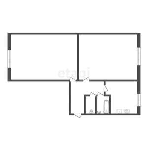 2-к квартира, вторичка, 48м2, 4/5 этаж