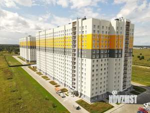2-к квартира, строящийся дом, 56м2, 9/17 этаж