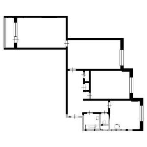 3-к квартира, вторичка, 72м2, 5/5 этаж