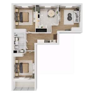 3-к квартира, вторичка, 75м2, 9/12 этаж