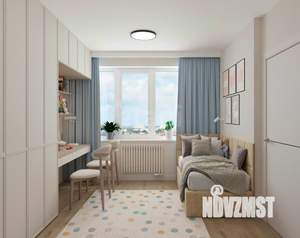 2-к квартира, вторичка, 56м2, 15/16 этаж