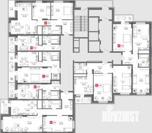 2-к квартира, вторичка, 73м2, 23/24 этаж