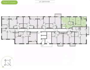 3-к квартира, вторичка, 75м2, 11/15 этаж