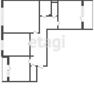 3-к квартира, вторичка, 67м2, 6/9 этаж