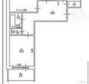 3-к квартира, вторичка, 62м2, 1/3 этаж