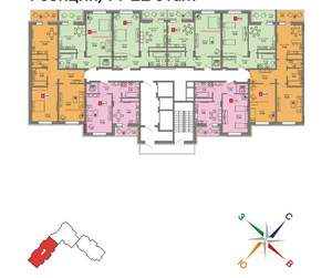 1-к квартира, сданный дом, 46м2, 22/22 этаж