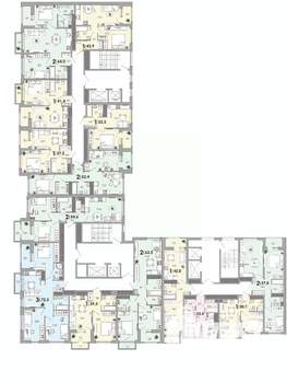 2-к квартира, вторичка, 63м2, 6/12 этаж