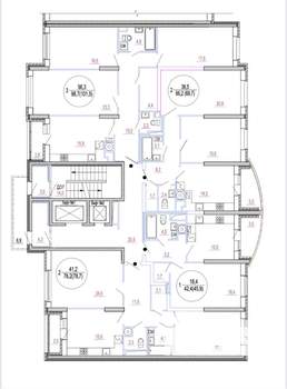 1-к квартира, вторичка, 41м2, 7/12 этаж