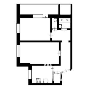 2-к квартира, вторичка, 62м2, 4/12 этаж