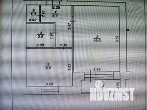 1-к квартира, вторичка, 43м2, 1/10 этаж