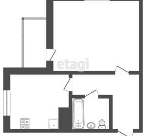 1-к квартира, вторичка, 39м2, 1/9 этаж