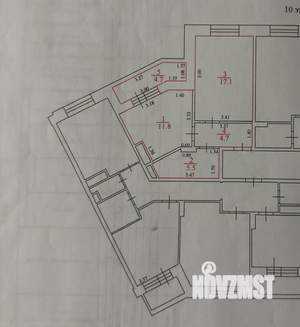 1-к квартира, вторичка, 44м2, 10/16 этаж