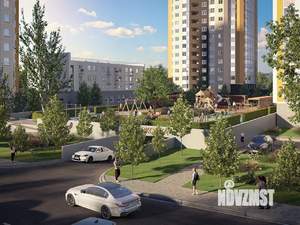 2-к квартира, вторичка, 73м2, 5/17 этаж
