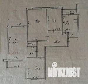 4-к квартира, вторичка, 85м2, 5/9 этаж