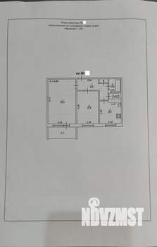 2-к квартира, вторичка, 50м2, 6/9 этаж