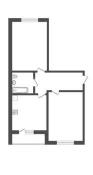 2-к квартира, вторичка, 57м2, 11/14 этаж