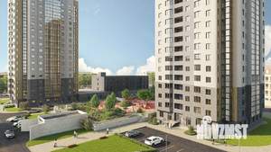 2-к квартира, вторичка, 73м2, 12/17 этаж