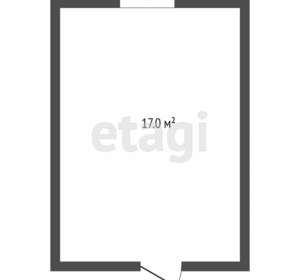 Студия квартира, вторичка, 15м2, 1/5 этаж