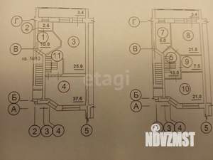 3-к квартира, вторичка, 180м2, 1/4 этаж