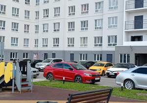 1-к квартира, сданный дом, 38м2, 2/15 этаж