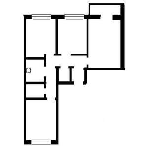 3-к квартира, вторичка, 97м2, 13/17 этаж