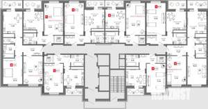 1-к квартира, вторичка, 46м2, 20/22 этаж